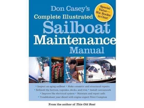 Illustrated Sailboat  Maintenance Manual (Resimli Yelkenli Tekne Bakım El Kitabı) Görseli