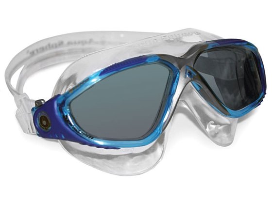 Vista Yüzücü Gözlüğü - Füme Cam/Aqua Çerçeve Görseli