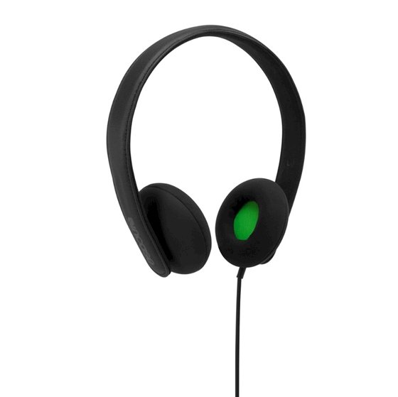 Mikrofonlu Kulaküstü Kulaklık Siyah,Yeşil Görseli