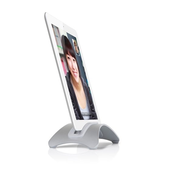 Stand BookArc iPad Masaüstü Gümüş Görseli