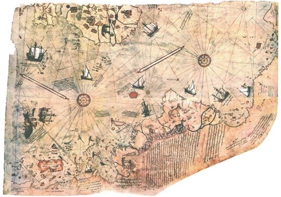Piri Reis Haritası Görseli