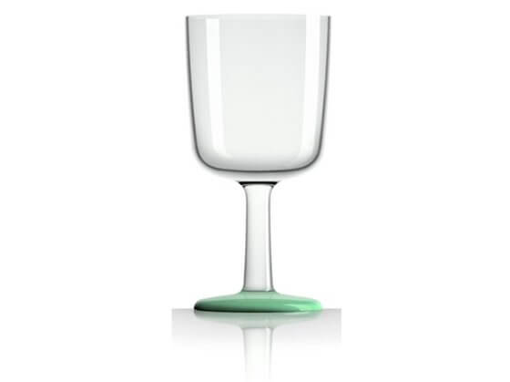 Kırılmaz Şarap Bardağı - Turkuaz - 300 ml. Görseli