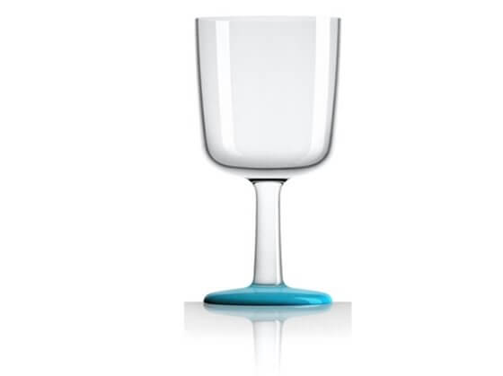 Kırılmaz Şarap Bardağı - Mavi - 300 ml. Görseli