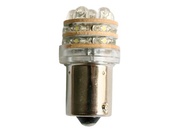 LED - 12V- T18 - BA15S -Cool whiye - 18 LED Görseli