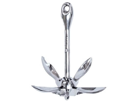 Çapa - Katlanır - Galvaniz - 4kg. Görseli