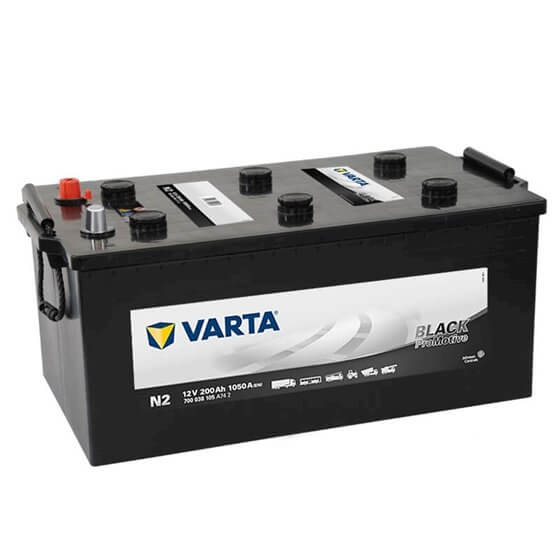 Akü - Varta - 12V 200 Ah N2 Black Promotive Görseli