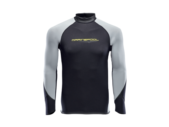 Likra - Uzun Kollu - NTS Flex Shirt LS - Erkek - Grey/Black Görseli