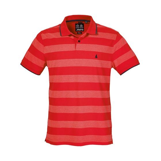 Polo T-shirt - Erkek - TACK STRIPE - True Red Görseli