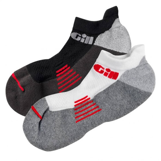 Çorap - UNISEX - TRAINER - 2li Paket - Siyah/Beyaz Görseli