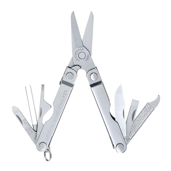 Çakı-Leatherman - Micra                                                                                                                                                                                                                                                                                                                                                                                          Görseli