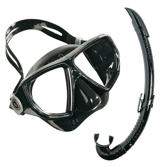 Maske/şnorkel Set - Combo Oyster LX- Siyah                                                                                                                                                                                                                                                                                                                                                                       Görseli