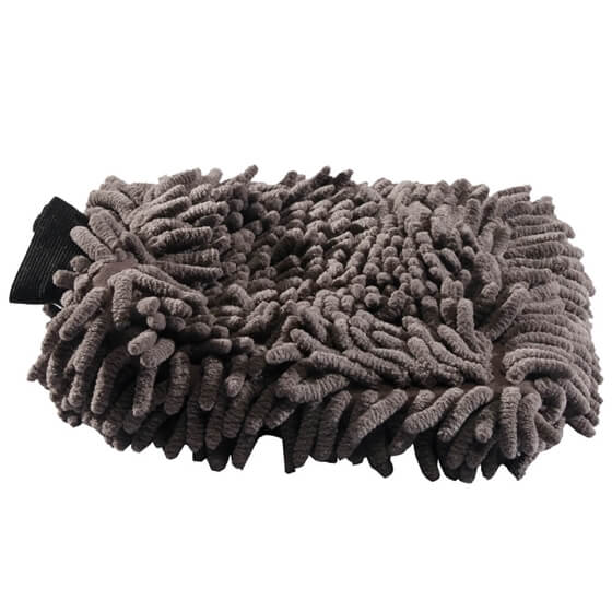 Yıkama Eldiveni - Mikrofiber - Gri Görseli