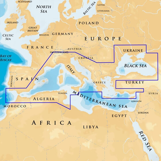 Harita Kartı - 43XG-CF - Tüm Türkiye Görseli