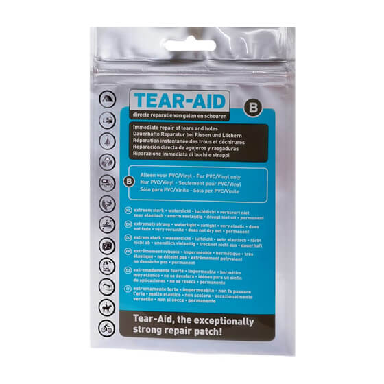 TEAR-AID® Kumaş ve Şişme Onarım Yamaları - B Görseli