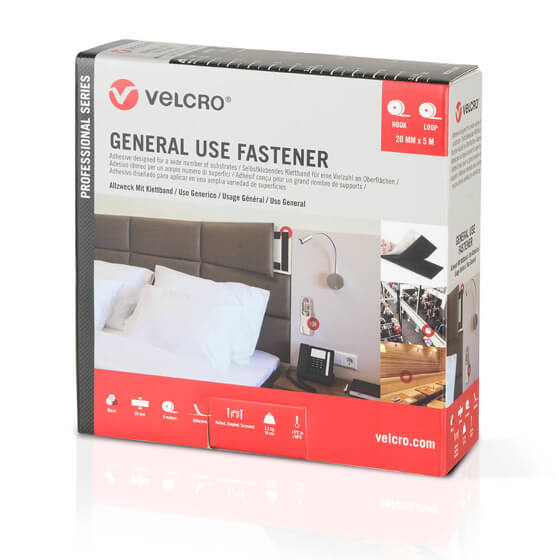 Velcro® Brand General Use Fastener - 20mm x 5m Görseli