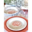 Yemek Tabağı - Harmony Coral - 6 Parça Görseli