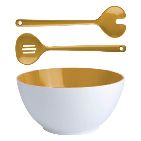 Salata Servis Seti - Summer Mustard - 3 Parça Görseli