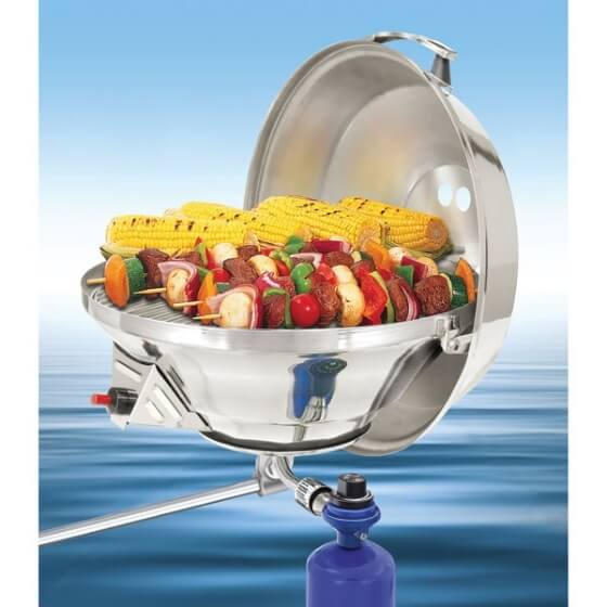 Magma Marine Kettle® 2 gazlı ocak/mangal kombinasyonu Görseli