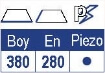 2000 serisi çift gözlü, gazlı, gömme ocak Görseli