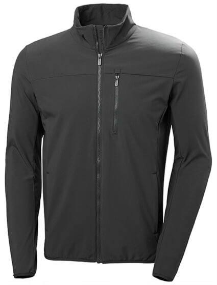 HH CREW SOFTSHELL JACKET 2.0 - Erkek - Ebony Görseli