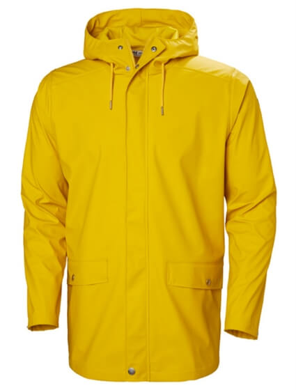 HH MOSS RAIN COAT - Erkek - Essential Yellow Görseli