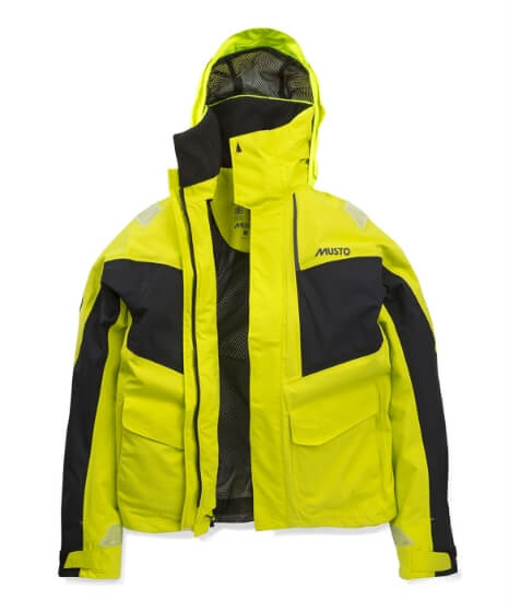 MUSTO BR2 COASTAL JKT (MUS.SMJK00055) - Erkek - Sulphur Spring/Black Görseli