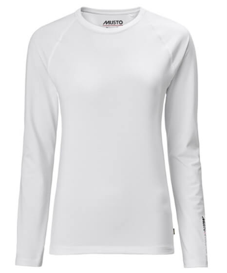 MUSTO EVO SUNBLOCK LS TEE 2.0 FW - Kadın - White Görseli