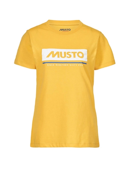 MUSTO W MUSTO TEE 2.0 - Kadın - Essential Yellow Görseli