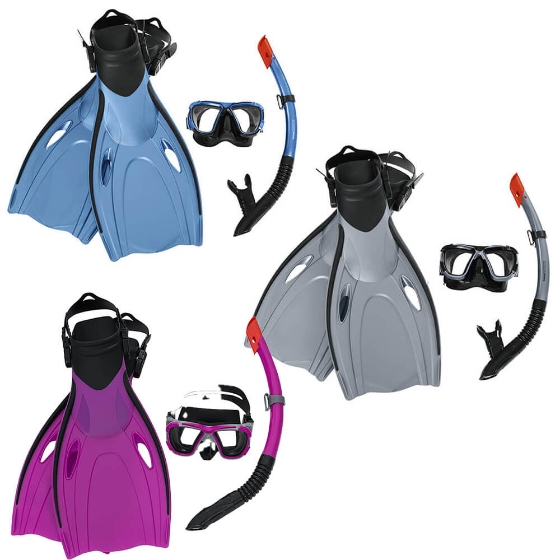 Maske Şnorkel Palet Takımı - Hydro Pro - Blacksea Görseli