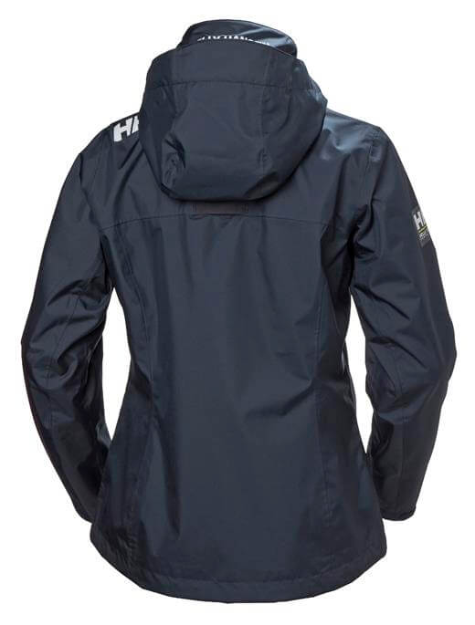 HH W CREW HOODED MIDLAYER JACKET - Kadın - Navy | East Marine