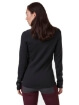 HH W LIFA MERINO MIDWEIGHT CREW - Kadın - Black Görseli