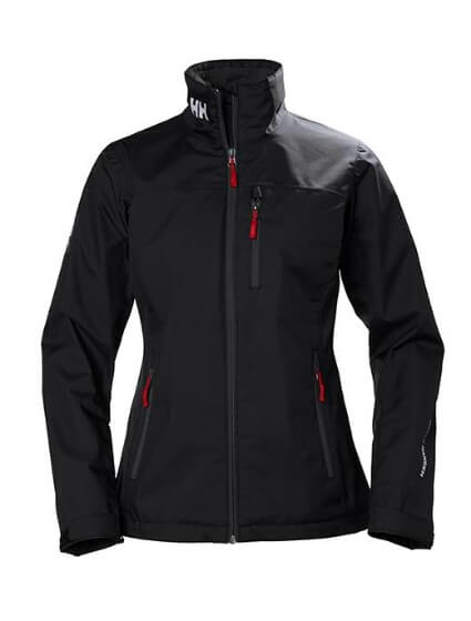 HH W CREW MIDLAYER JACKET - Kadın - Jet Black Görseli