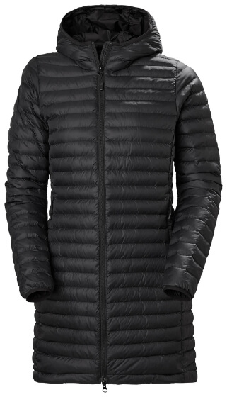 HH W SIRDAL LONG INSULATOR JACKET - Kadın - Black Görseli