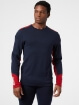 HH LIFA MERINO MIDWEIGHT CREW - Erkek - Navy Görseli