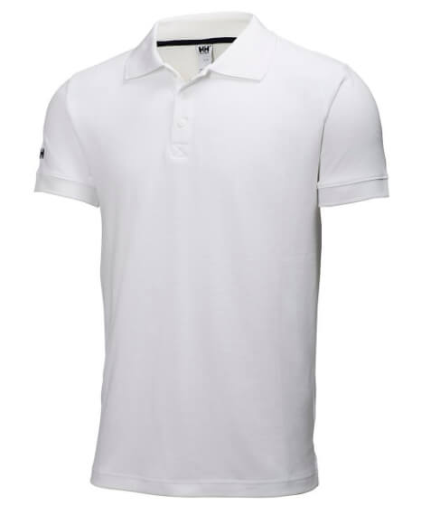 HH CREWLINE POLO - Erkek - Bright White Görseli