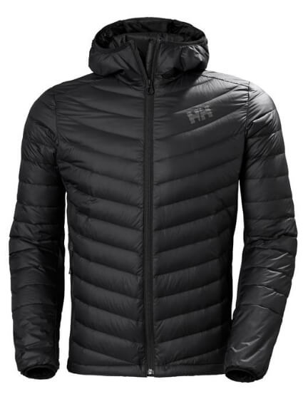 HH VERGLAS HOODED DOWN HYBRID INS - Erkek - Black Görseli