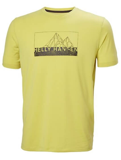 HH SKOG RECYCLED GRAPHIC T-SHIRT - Erkek - Endive Görseli
