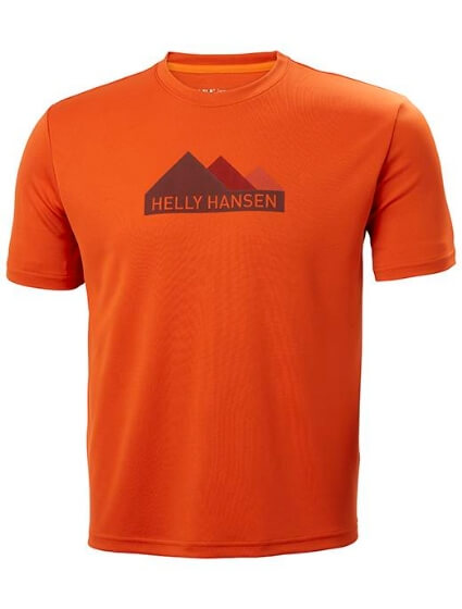 HH HH TECH GRAPHIC T-SHIRT - Erkek - Yellow Görseli