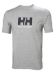 HH HH LOGO T-SHIRT - Erkek - Grey Melange Görseli