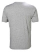 HH HH LOGO T-SHIRT - Erkek - Grey Melange Görseli