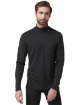 HH LIFA MERINO MIDWEIGHT 1/2 ZIP - Erkek - Black Görseli