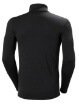 HH LIFA MERINO MIDWEIGHT 1/2 ZIP - Erkek - Black Görseli