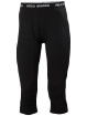 HH LIFA MERINO MIDWEIGHT 3/4 PANT - Erkek - Black Görseli