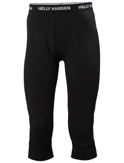 HH LIFA MERINO MIDWEIGHT 3/4 PANT - Erkek - Black Görseli
