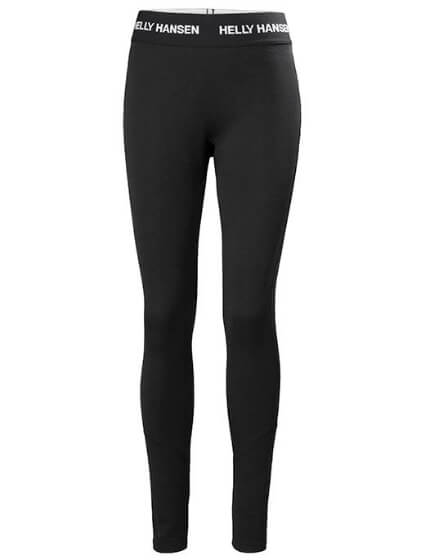 HH W LIFA MERINO MIDWEIGHT PANT - Kadın - Black Görseli