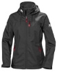 HH W CREW HOODED JACKET - Kadın - Jet Black Görseli
