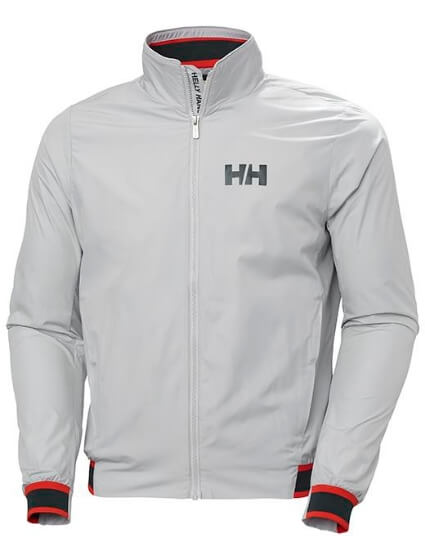 HH SALT WINDBREAKER JACKET - Erkek - Grey Fog Görseli