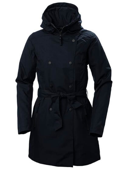 HELLY HANSEN W WELSEY II TRENCH INSULATED - Kadın - Navy Görseli