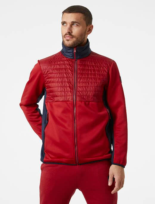 HH RWB RIGGING FLEECE - Giyim - Red | East Marine