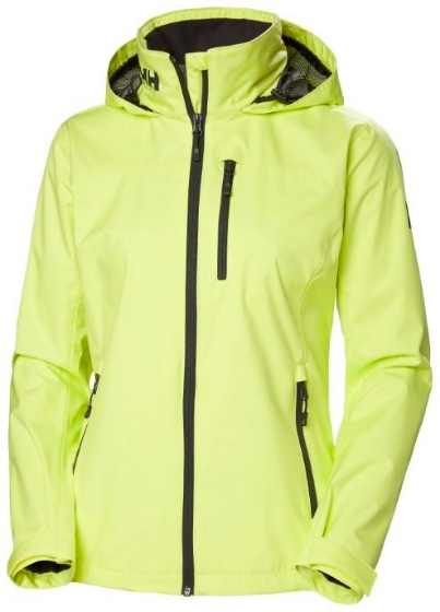 HELLY HANSEN  W CREW HOODED JACKET - Giyim - Sunny Lime Görseli